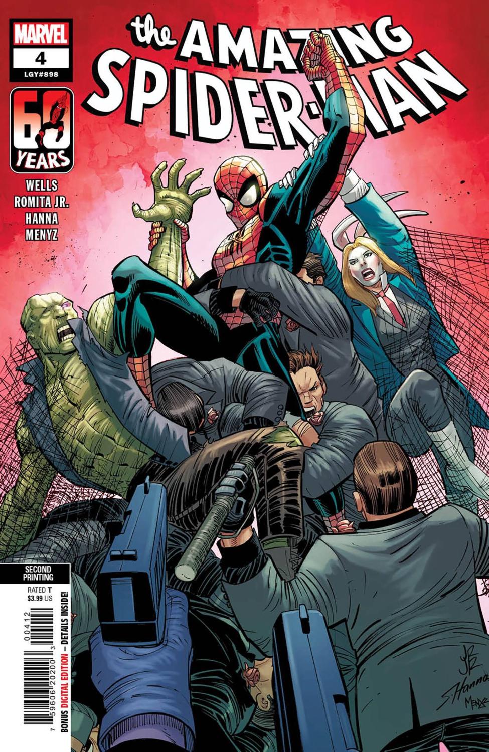 AMAZING SPIDER-MAN #4 2ND PRINT