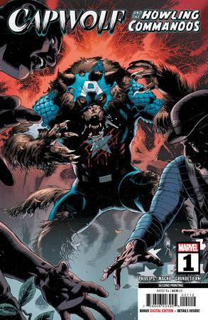 CAPWOLF & HOWLING COMMANDOS #1 2ND PRINT