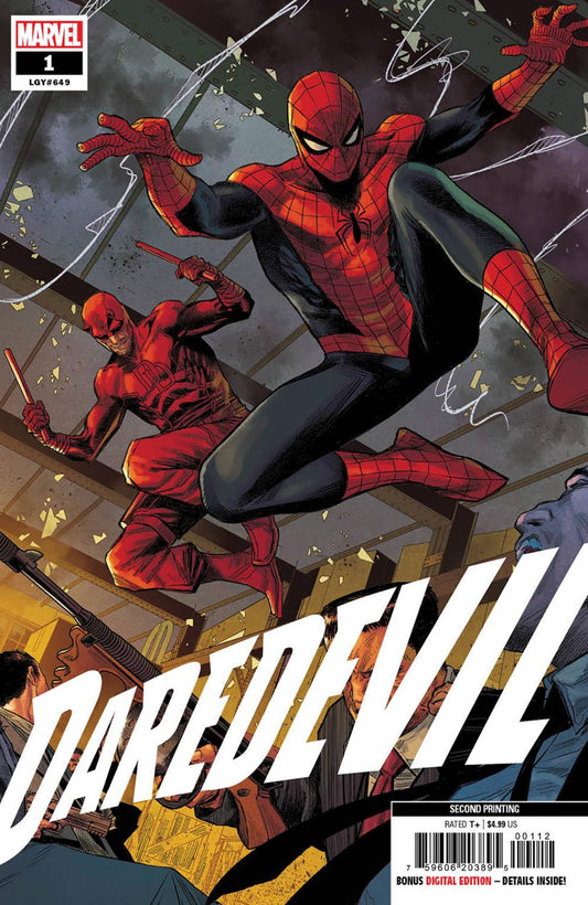 DAREDEVIL #1 CHECCHETTO 2ND PRINTING VARIANT