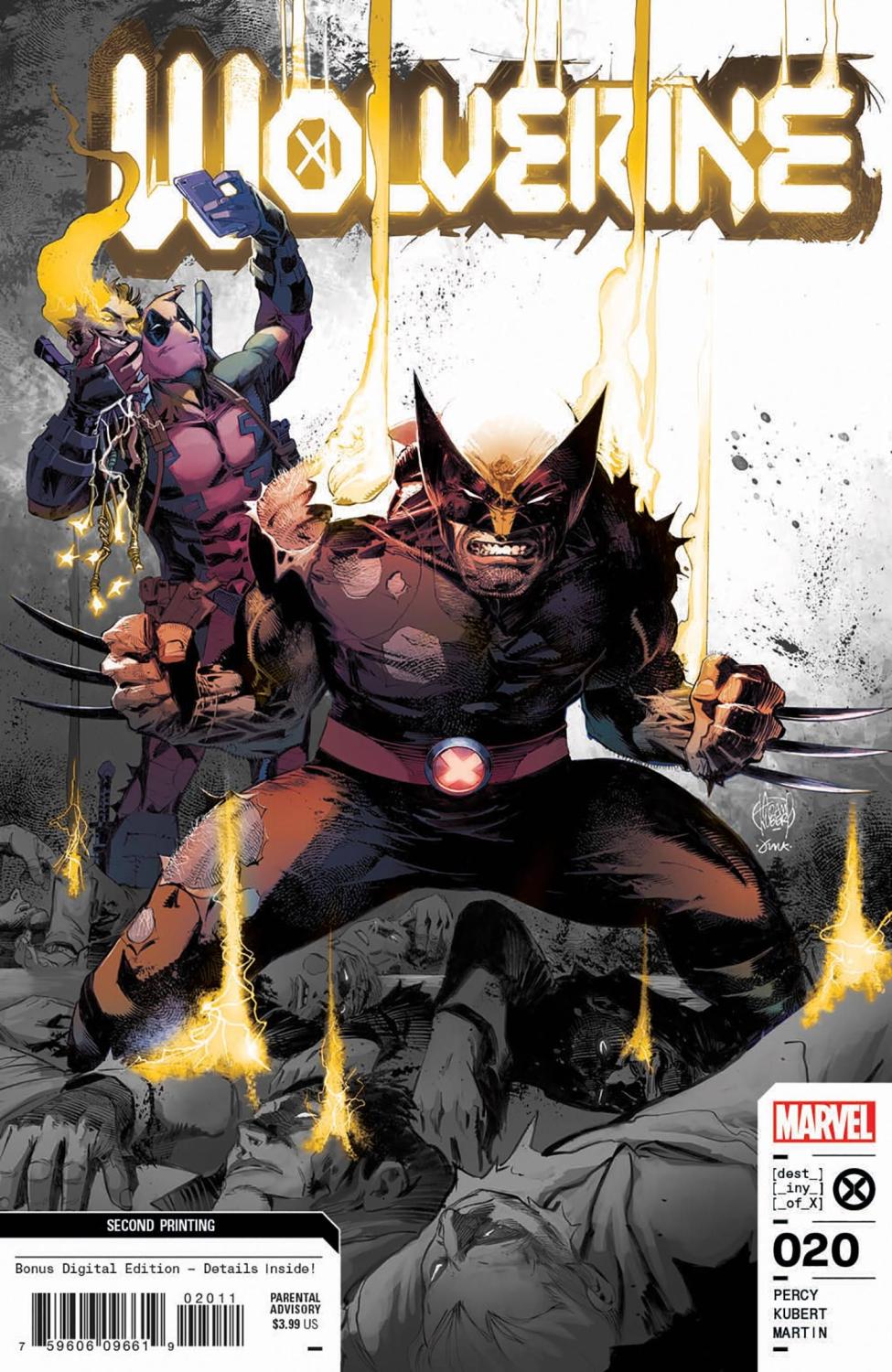 WOLVERINE #20 KUBERT 2ND PRINTING VAR