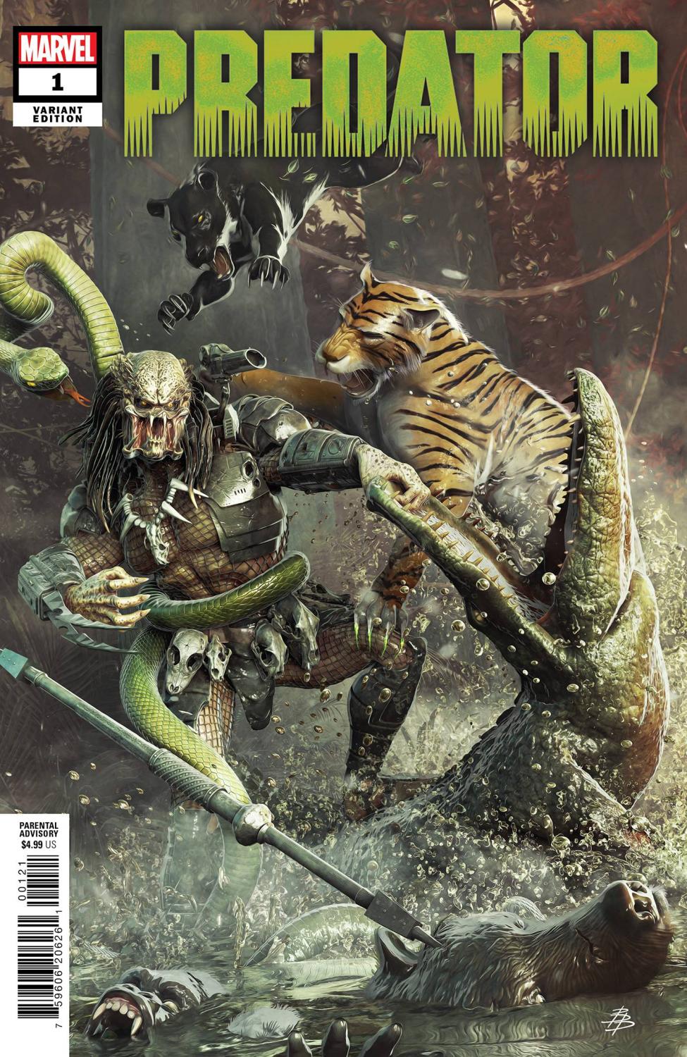 PREDATOR #1 2ND PRINTING VARIANT