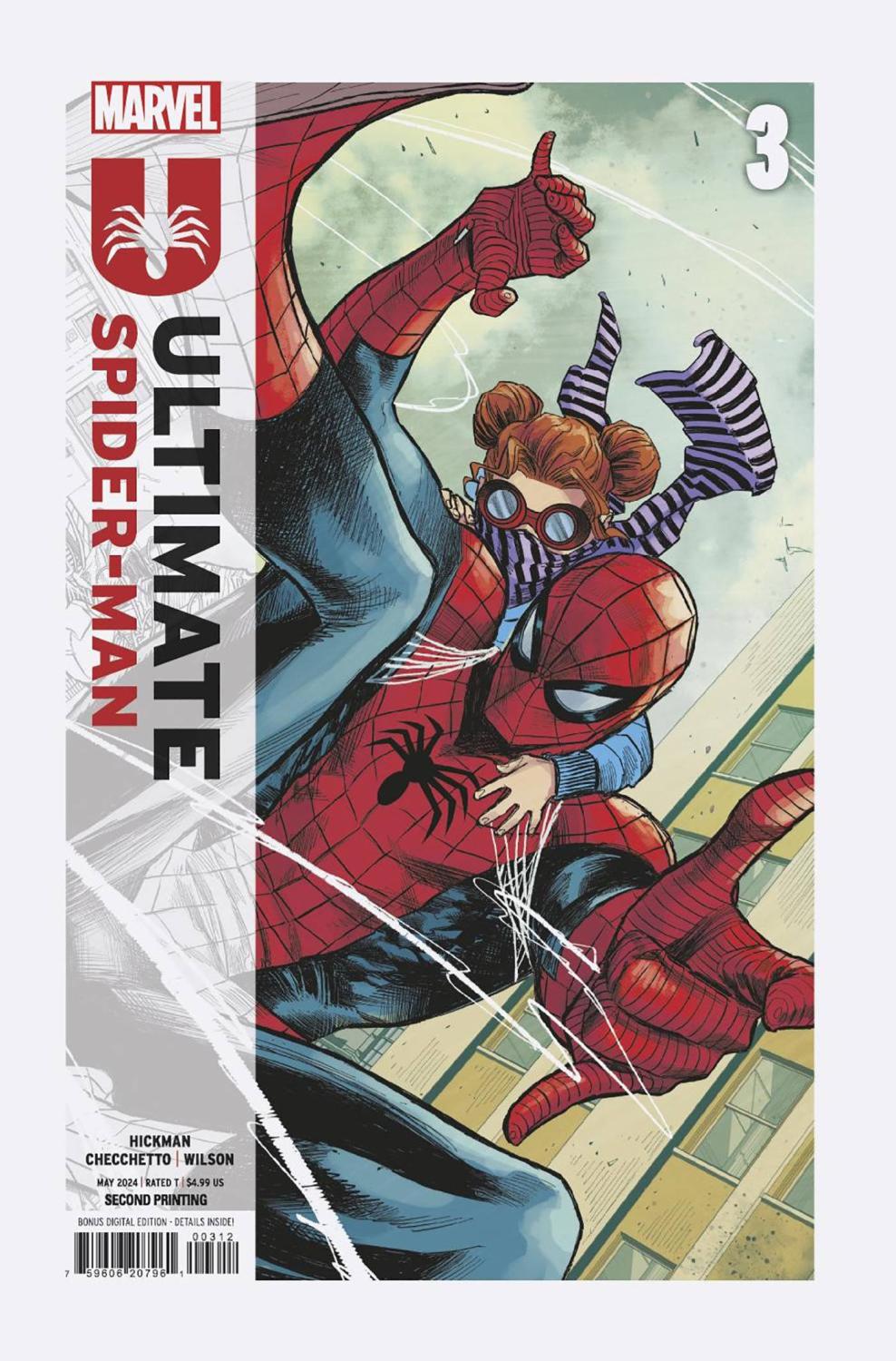 ULTIMATE SPIDER-MAN #3 2ND PRINT