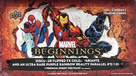 MARVEL BEGINNINGS VOL 2 SERIES 1 HOBBY BOX