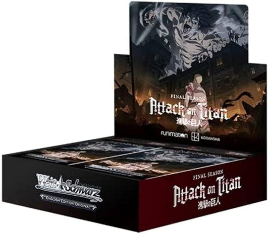 WEISS ATTACK ON TITAN FINAL BOOSTER BOX