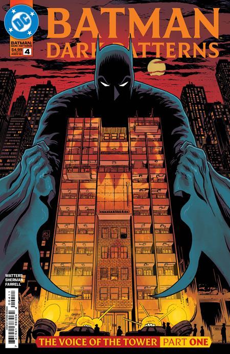 BATMAN DARK PATTERNS #4 CVR A HAYDEN SHERMAN OF 12