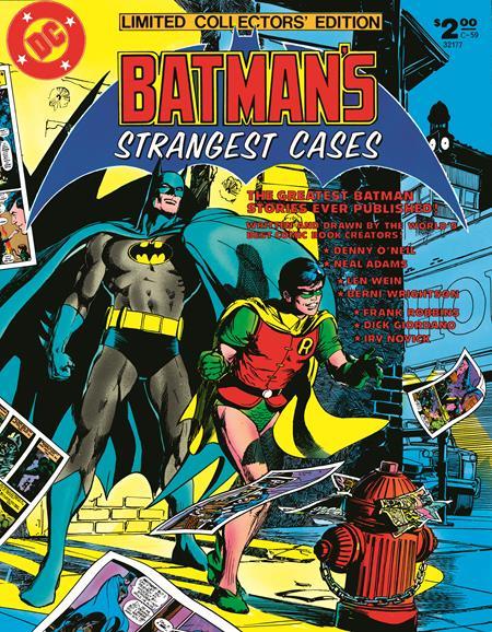 LIMITED COLLECTORS EDITION #59 BATMANS STRANGEST CASES FACSIMILE EDITION CVR A NEAL ADAMS AND BERNIE WRIGHTSON