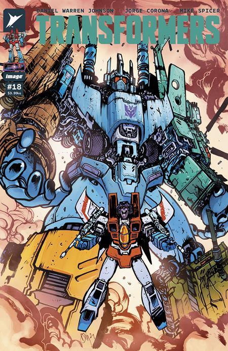 TRANSFORMERS #18 CVR A DANIEL WARREN JOHNSON AND MIKE SPICER