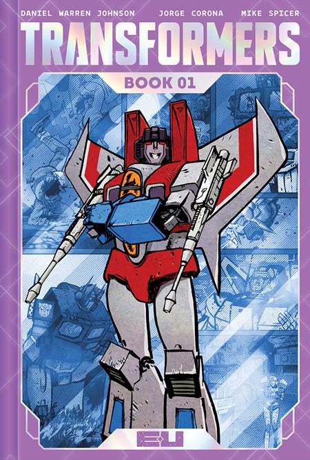 TRANSFORMERS DELUXE HC BOOK 01 DIRECT MARKET EXCLUSIVE DANIEL WARREN JOHNSON AND MIKE SPICER DECEPTICON CVR