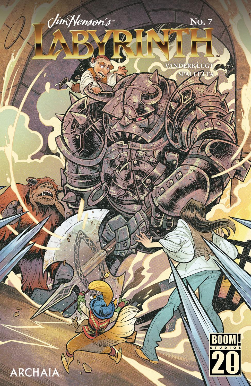 JIM HENSONS LABYRINTH #7 B VAR DRESSED TORQUE CVR B