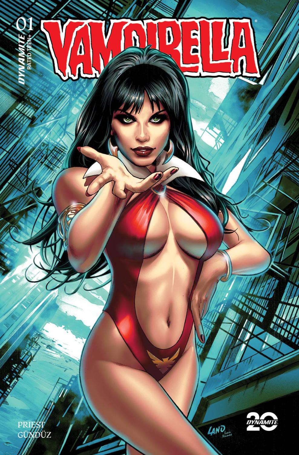 VAMPIRELLA 2025 #1 CVR B LAND