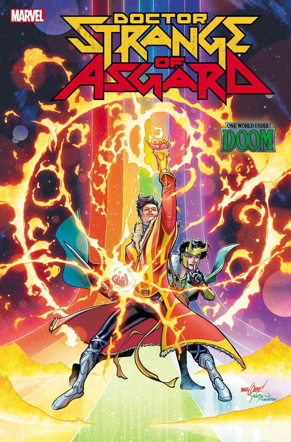 DOCTOR STRANGE OF ASGARD #1 DAVID MARQUEZ VAR DOOM CVR B