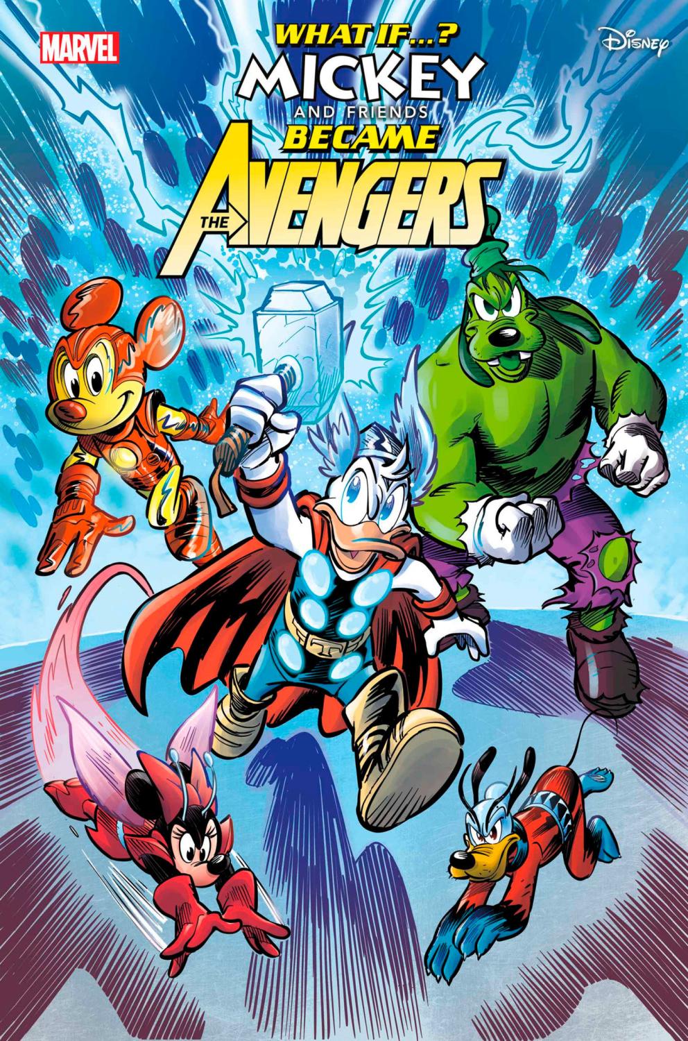 MARVEL AND DISNEY WHAT IF MICKEY AND FRIENDS BECAME THE AVENGERS #1 CVR A