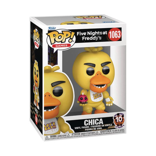 POP GAMES FNAF 10TH ANNIVERSARY CHICA FIG