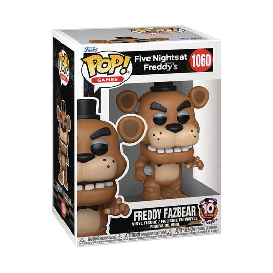 POP GAMES FNAF 10TH ANNIVERSARY FREDDY FIG