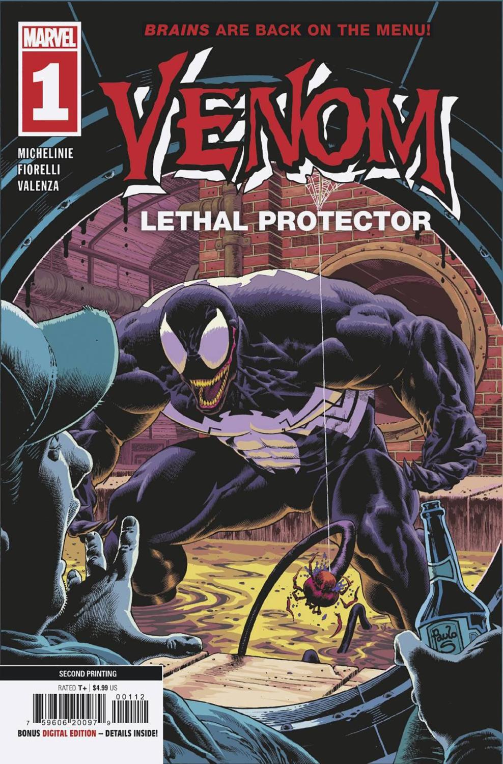 VENOM: LETHAL PROTECTOR #1 2ND PRINTING VARIANT