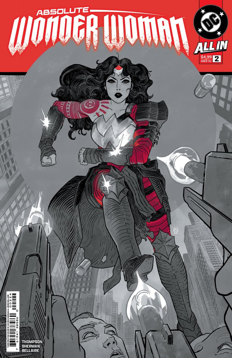 ABSOLUTE WONDER WOMAN #2 3RD PRINT