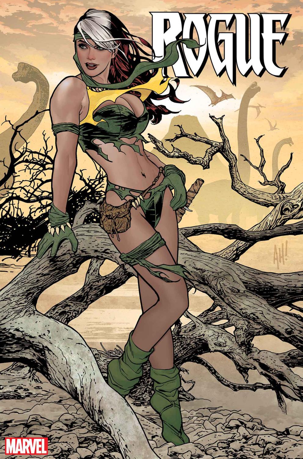 ROGUE THE SAVAGE LAND #1 ADAM HUGHES 2ND PRINTING VAR CVR A