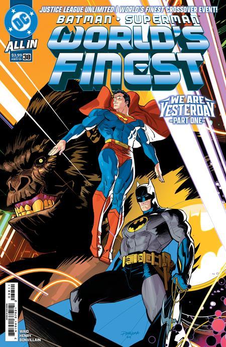 BATMAN SUPERMAN WORLDS FINEST #38 CVR A DAN MORA CONNECTING WE ARE YESTERDAY
