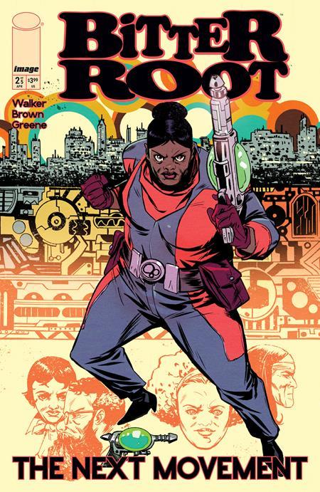 BITTER ROOT THE NEXT MOVEMENT #2 CVR A SANFORD GREENE CONNECTING OF 5