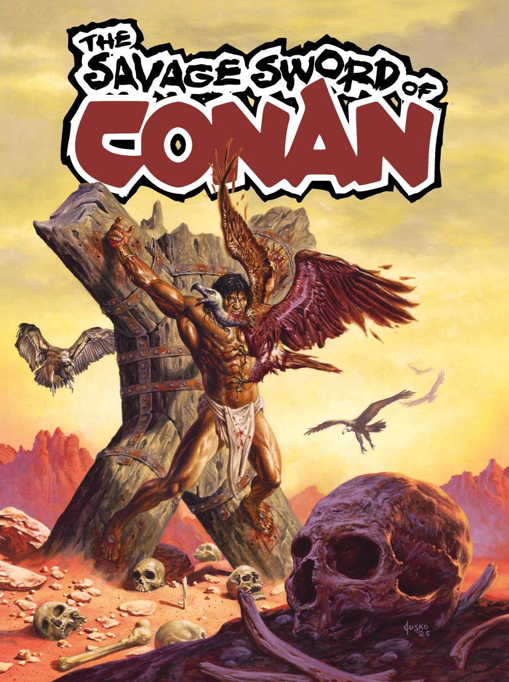 SAVAGE SWORD OF CONAN #8 CVR A JUSKO
