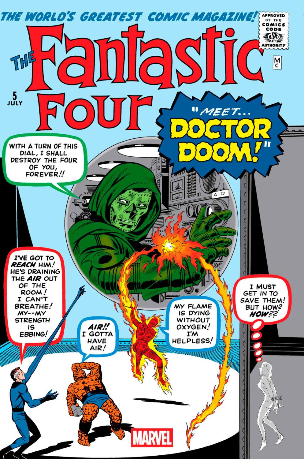 FANTASTIC FOUR #5 FACSIMILE EDITION CVR A