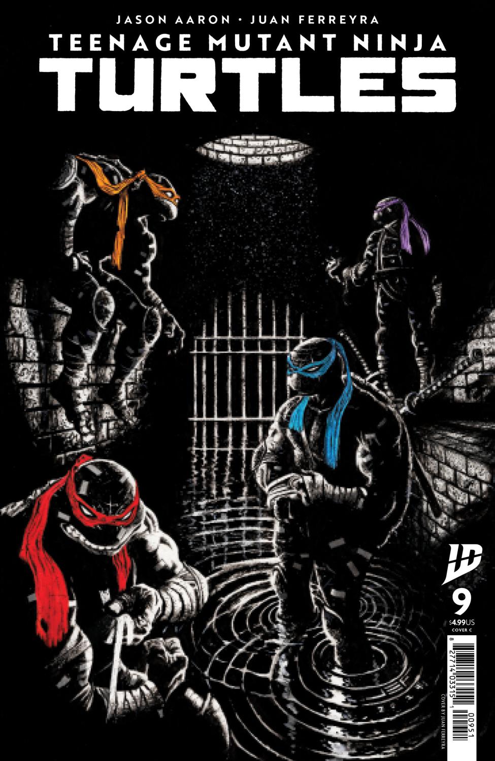 TEENAGE MUTANT NINJA TURTLES #9 VAR C FERREYRA CVR C