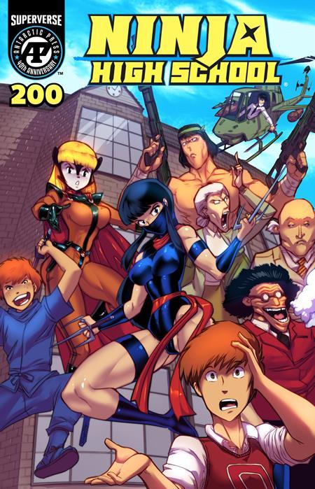 NINJA HIGH SCHOOL #200 CVR B FRED PERRY VAR