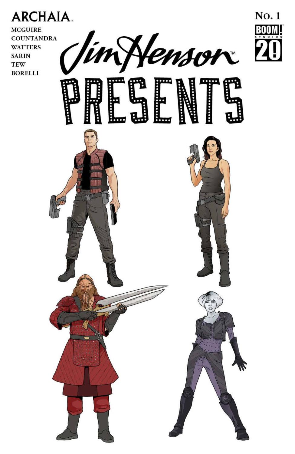 JIM HENSON PRESENTS #1 2ND PTG LUCKERT (OF 4)