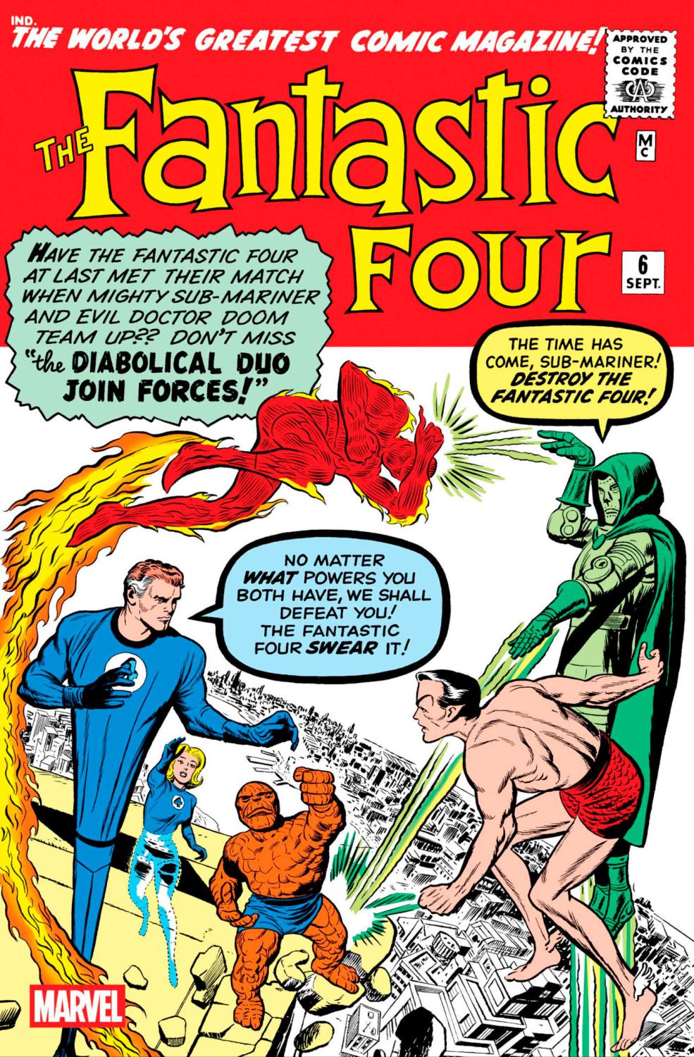 FANTASTIC FOUR #6 FACSIMILE EDITION CVR A