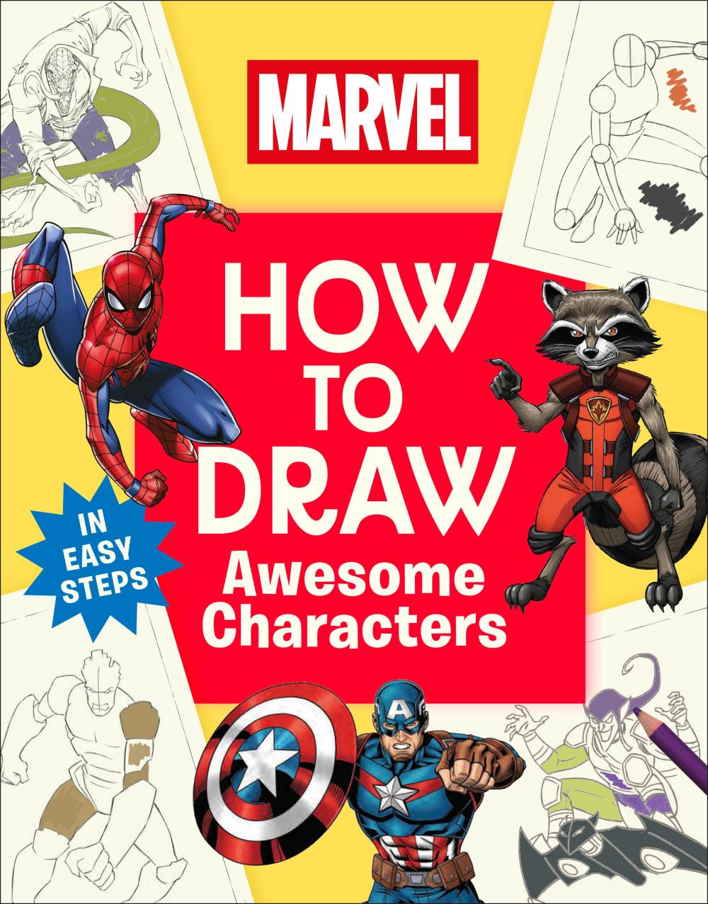 MARVEL HOW TO DRAW AWESOME CHARACTERS TP