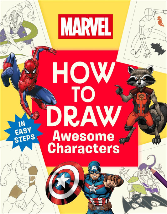 MARVEL HOW TO DRAW AWESOME CHARACTERS TP