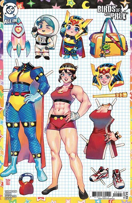 BIRDS OF PREY #22 CVR B RIAN GONZALES CARD STOCK VAR