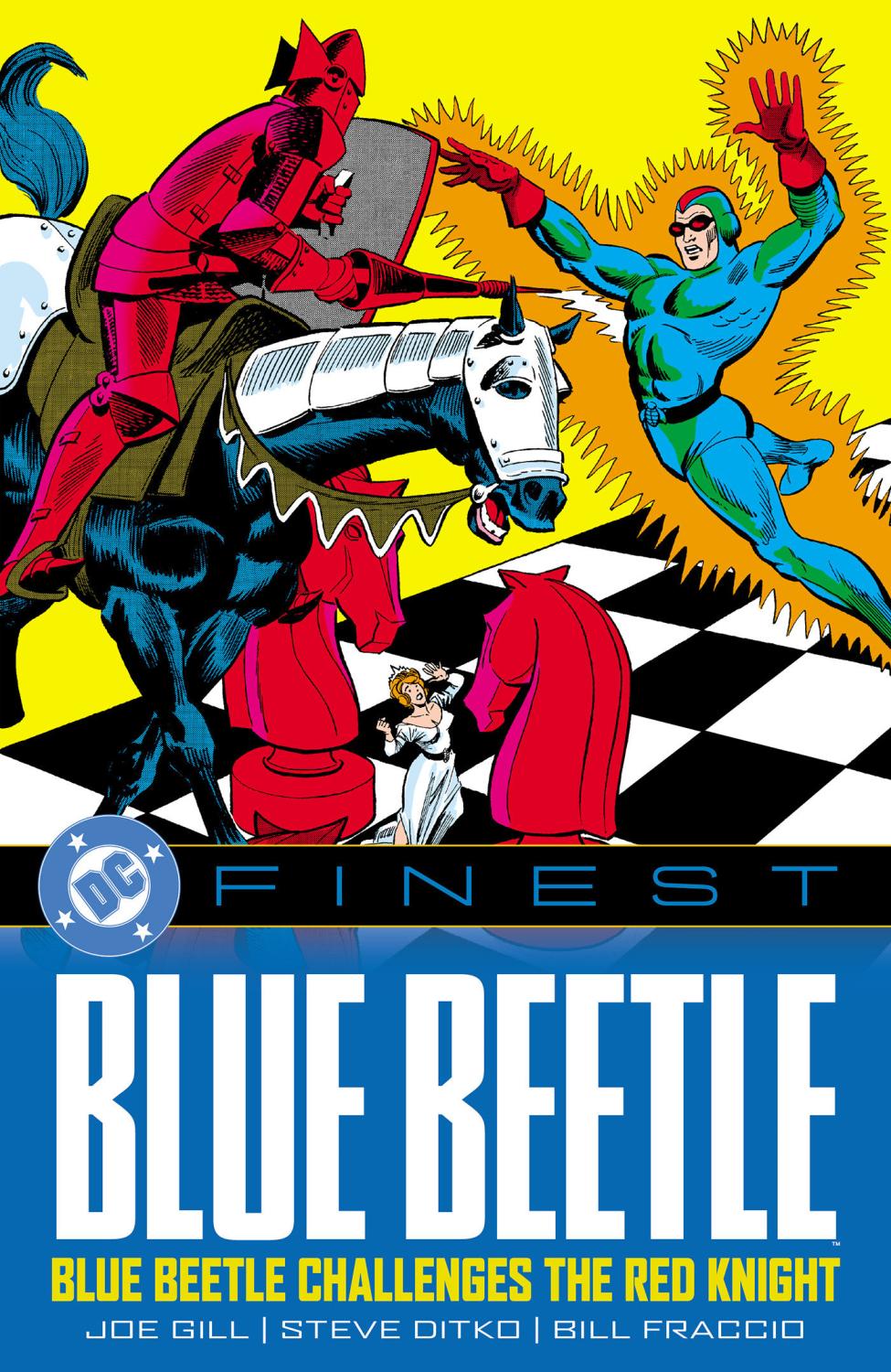 DC FINEST BLUE BEETLE BLUE BEETLE CHALLENGES THE RED KNIGHT TP