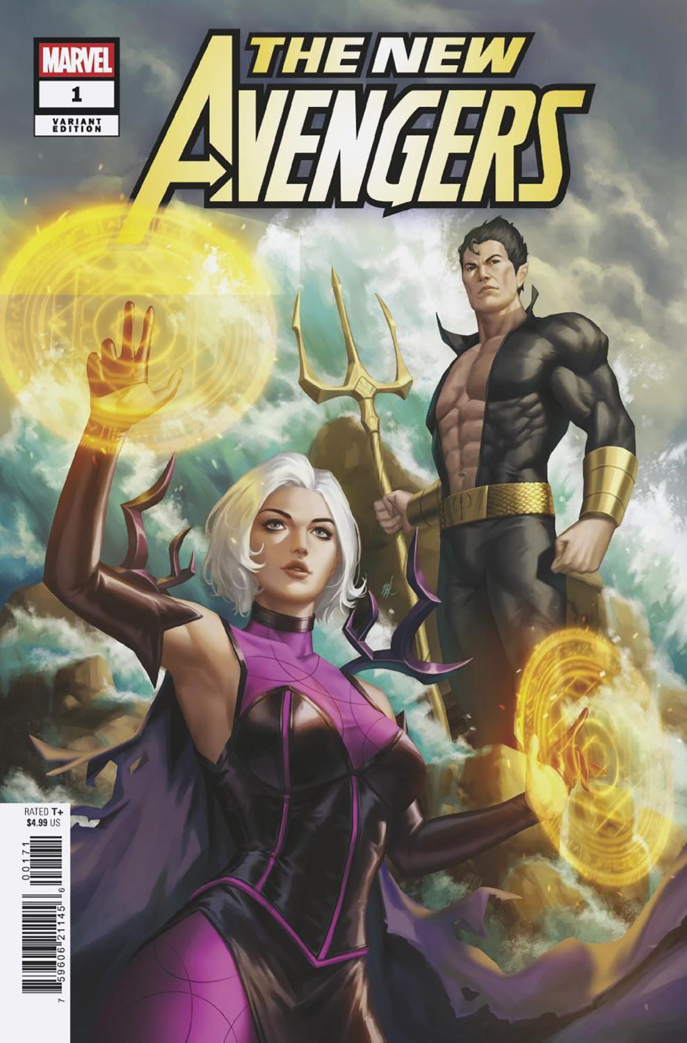 NEW AVENGERS #1 EJIKURE CLEA AND NAMOR VAR C CVR G