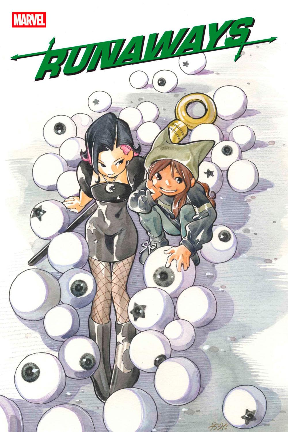 RUNAWAYS #1 PEACH MOMOKO VAR DOOM CVR E