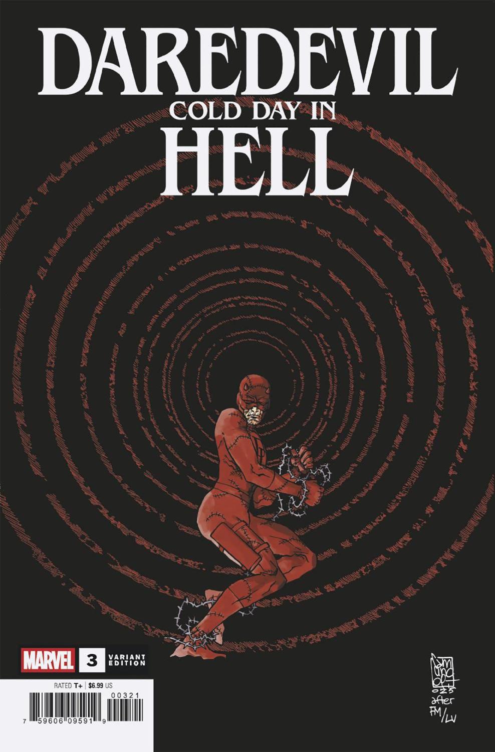 DAREDEVIL COLD DAY IN HELL #3 CVR B GIUSEPPE CAMUNCOLI VAR