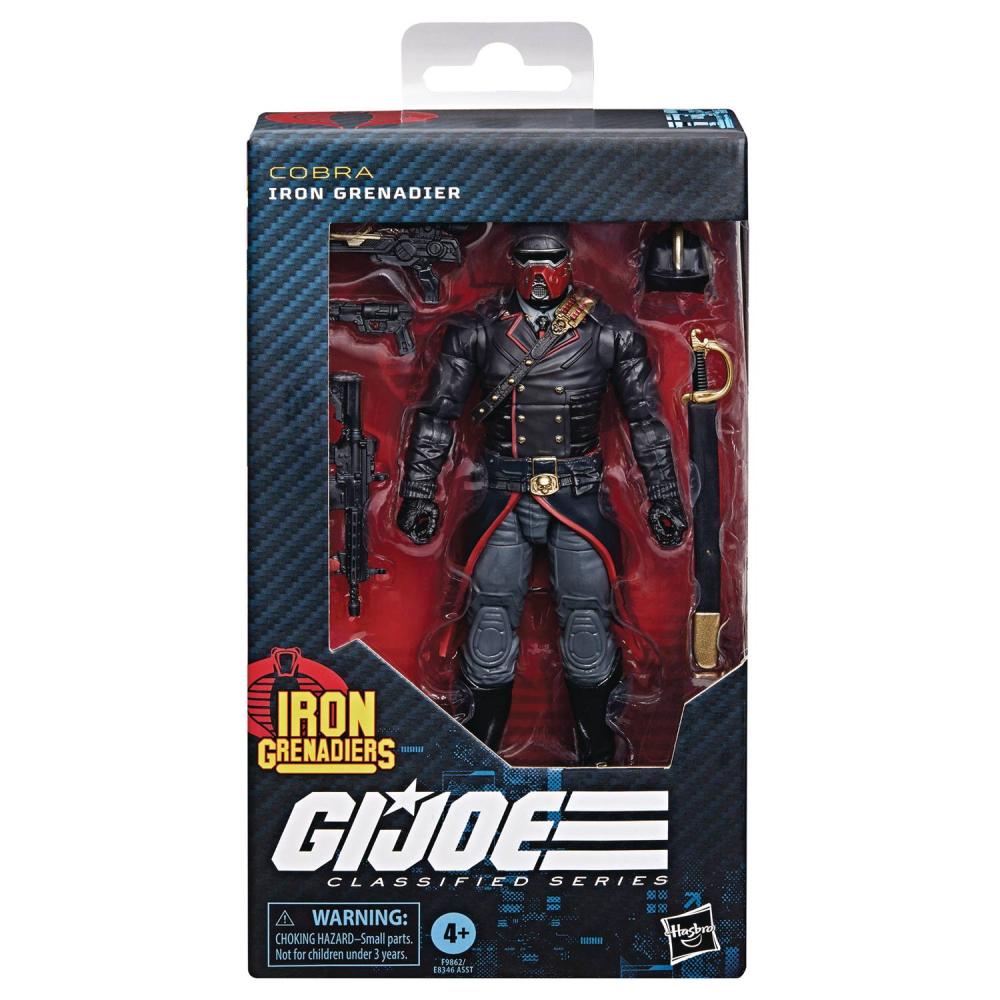 GI JOE CLASSIFIED IRON GRENADIER