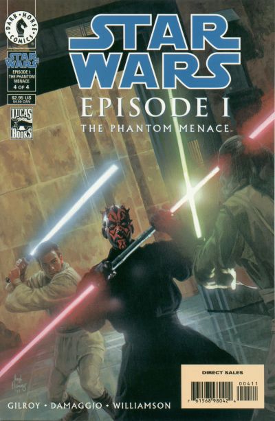 Star Wars: Episode I The Phantom Menace 1999 #4 - back issue - $10.00