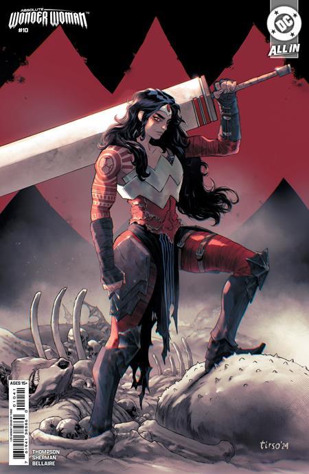 ABSOLUTE WONDER WOMAN #10 CVR D INC 1:25 TIRSO CARD STOCK VAR