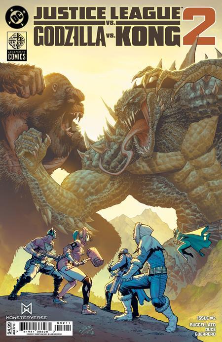 JUSTICE LEAGUE VS GODZILLA VS KONG 2 #2 CVR A CHRISTIAN DUCE OF 7