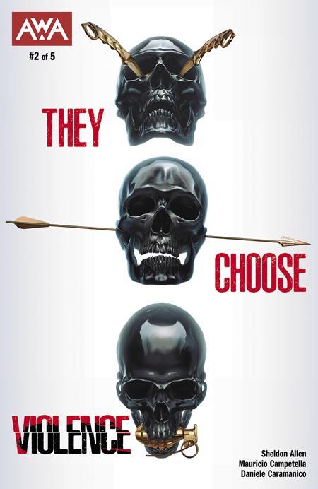 THEY CHOOSE VIOLENCE #2 CVR A RAZZAH (OF 5)