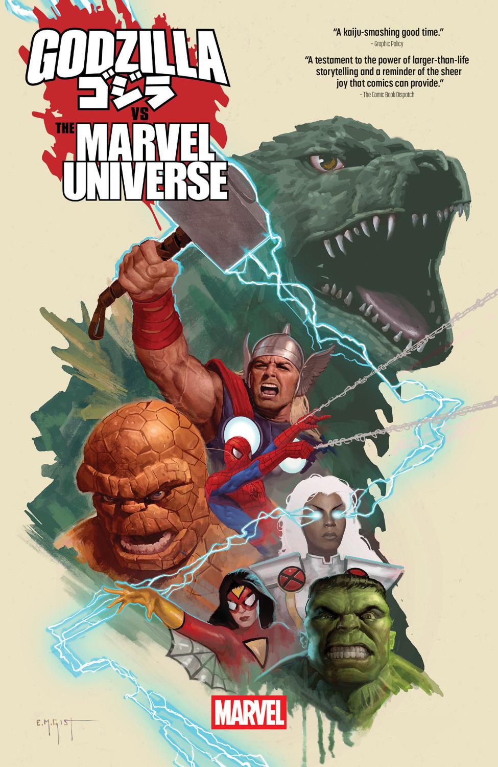 GODZILLA VS THE MARVEL UNIVERSE TP