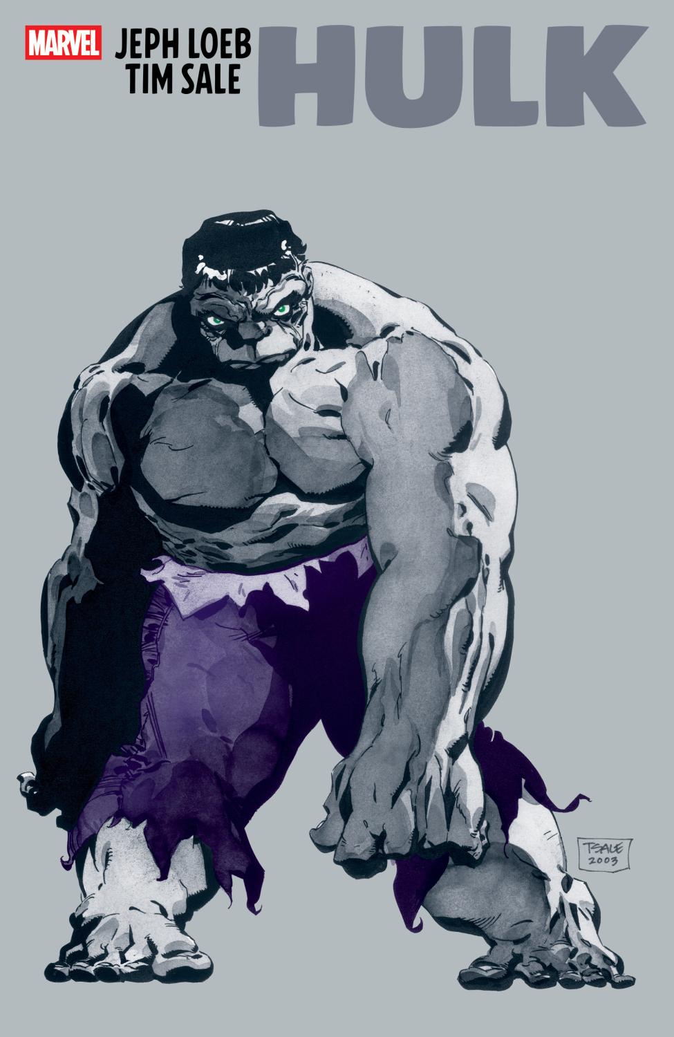 JEPH LOEB AND TIM SALE HULK TP
