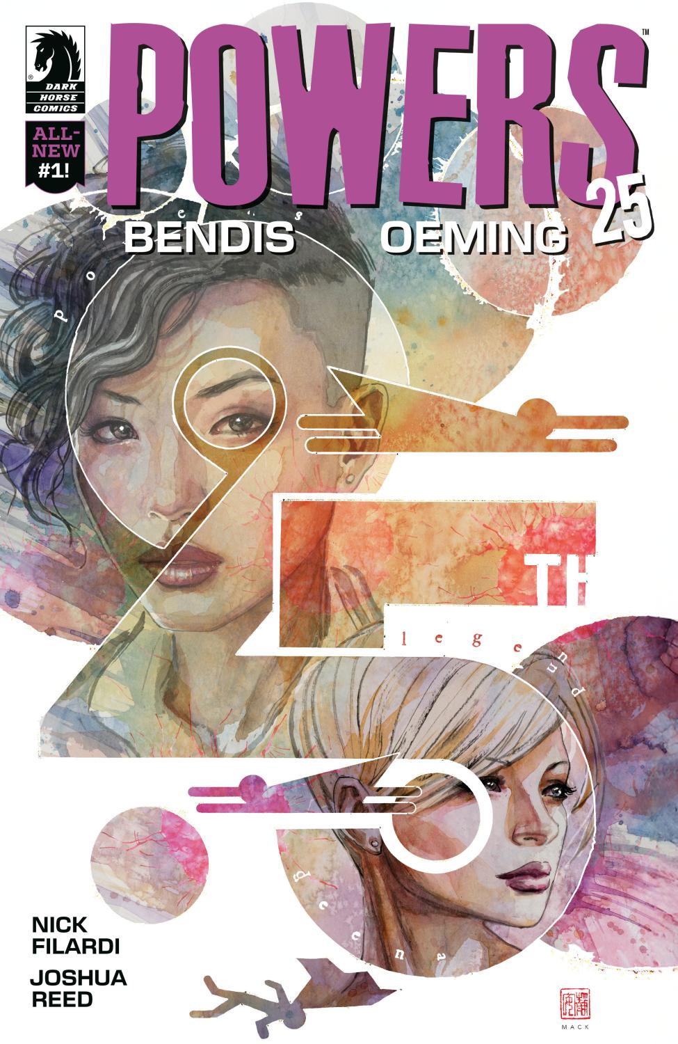 POWERS 25 #1 CVR B DAVID MACK VAR