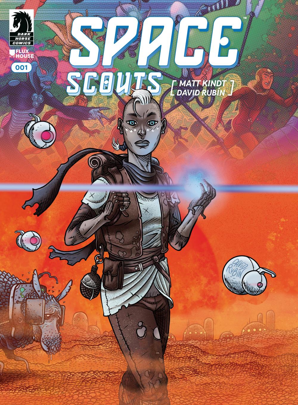 SPACE SCOUTS #1 CVR A DAVID RUBIN