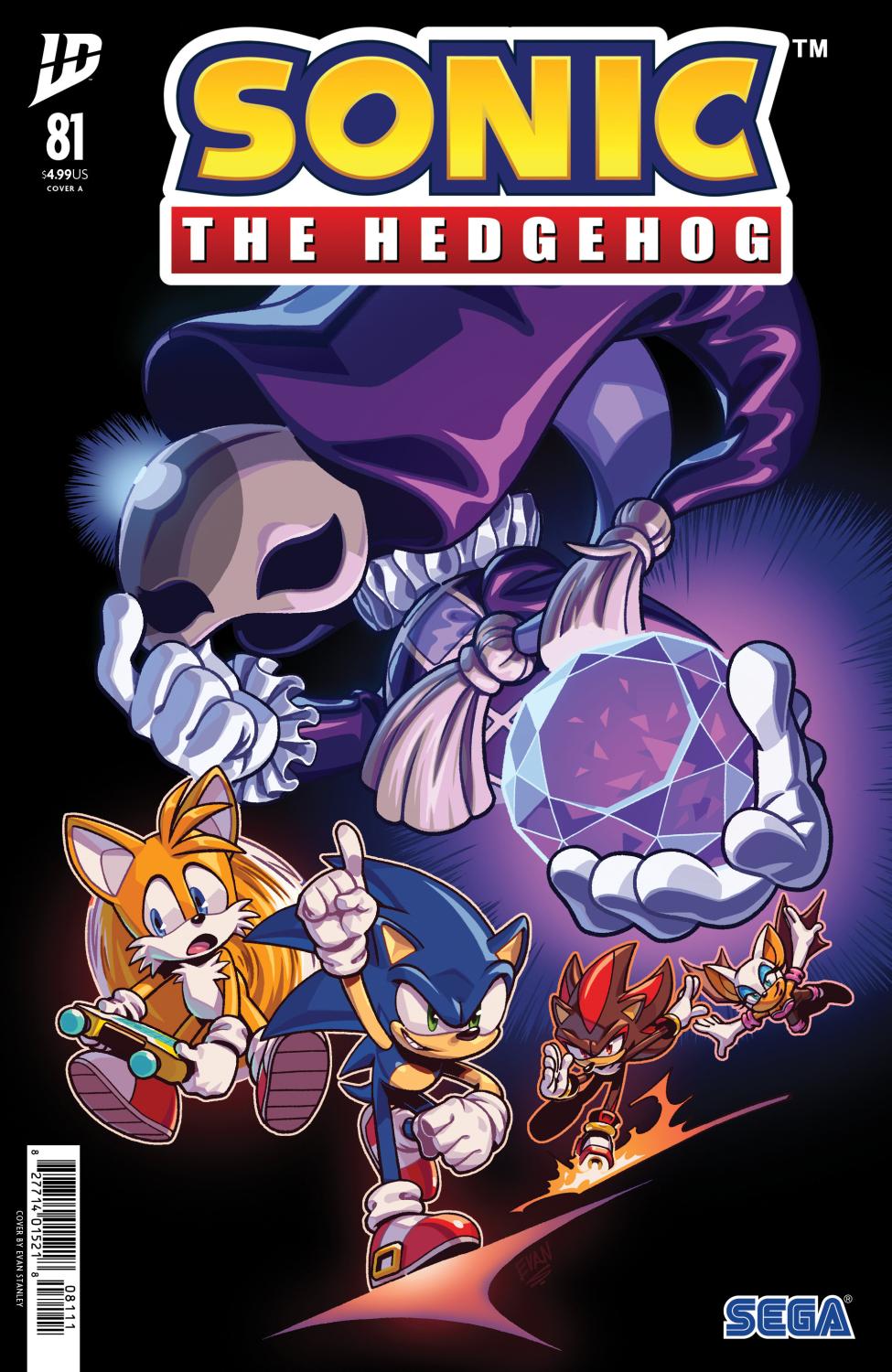 SONIC THE HEDGEHOG #81 COVER A STANLEY CVR A
