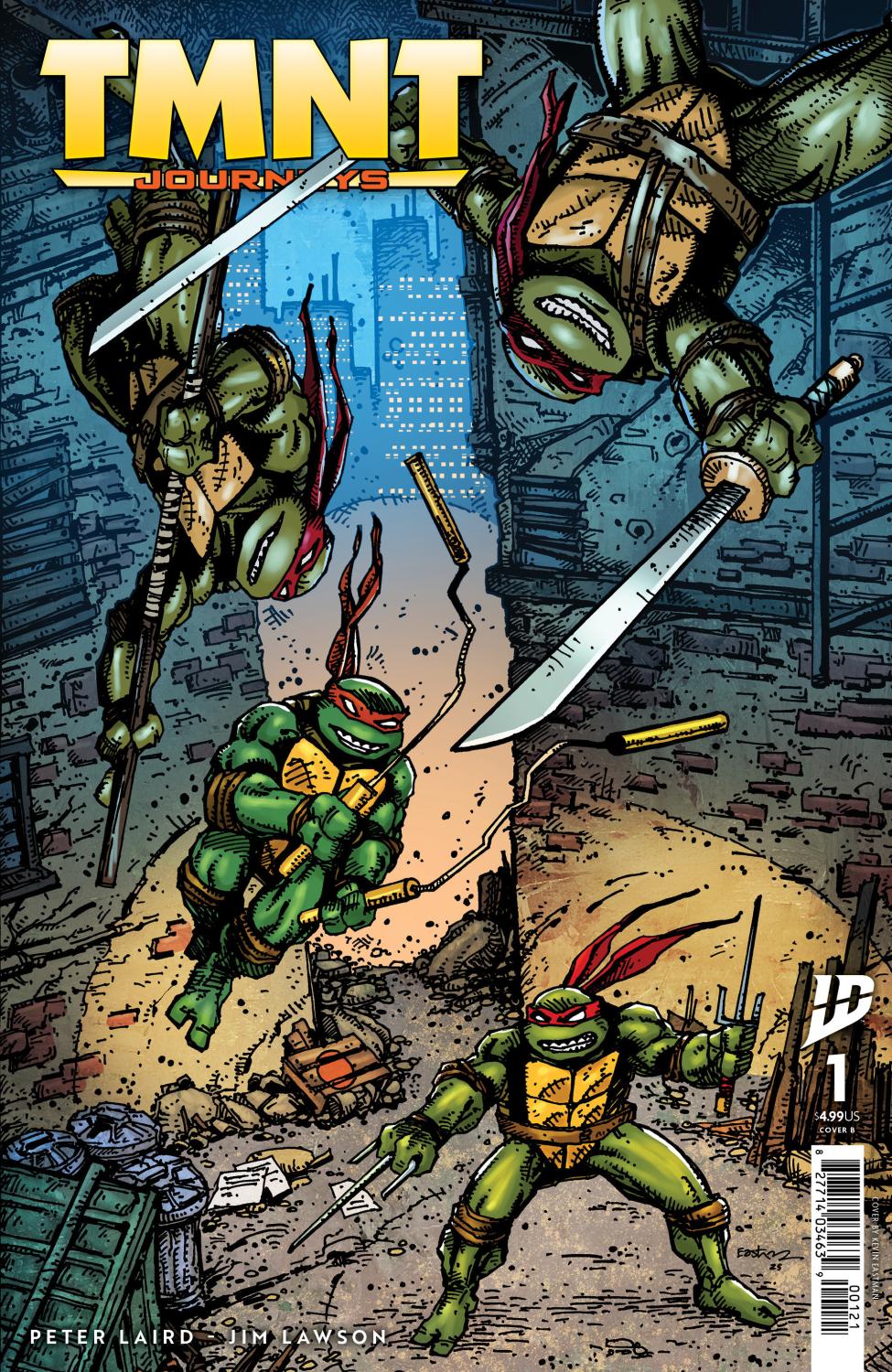 TMNT JOURNEYS #1 CVR B EASTMAN VAR