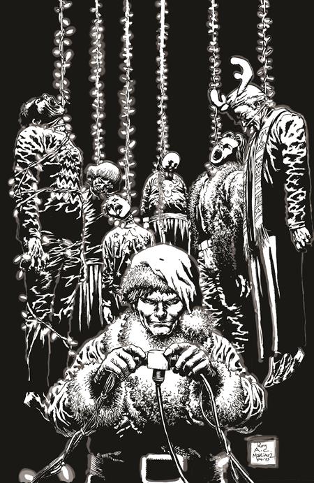 SILENT NIGHT DEADLY NIGHT DARK WINTER #2 CVR E ROY ALLAN MARTINEZ B&W LIMITED EDITION VAR (OF 2)