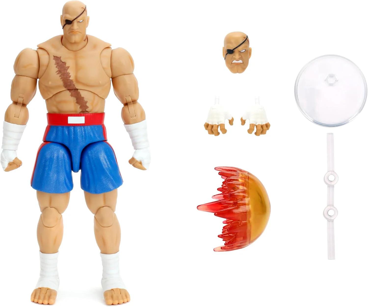 STREET FIGHTER II SAGAT 6IN DELUXE