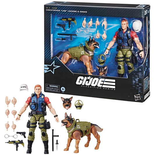 GI JOE CLASSIFIED LAW AND ORDER DLX